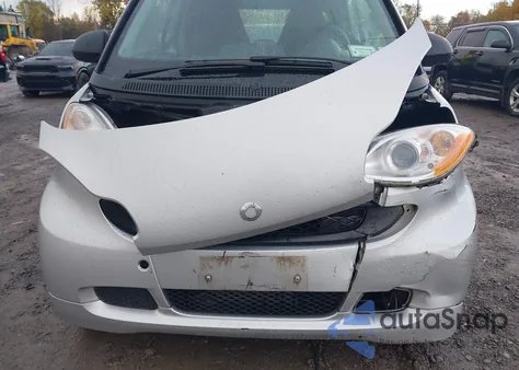 2012 Smart Fortwo Passion z USA, uszkodzony, nr VIN WMEEJ3BA7CK564376